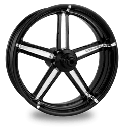 custom harley wheel