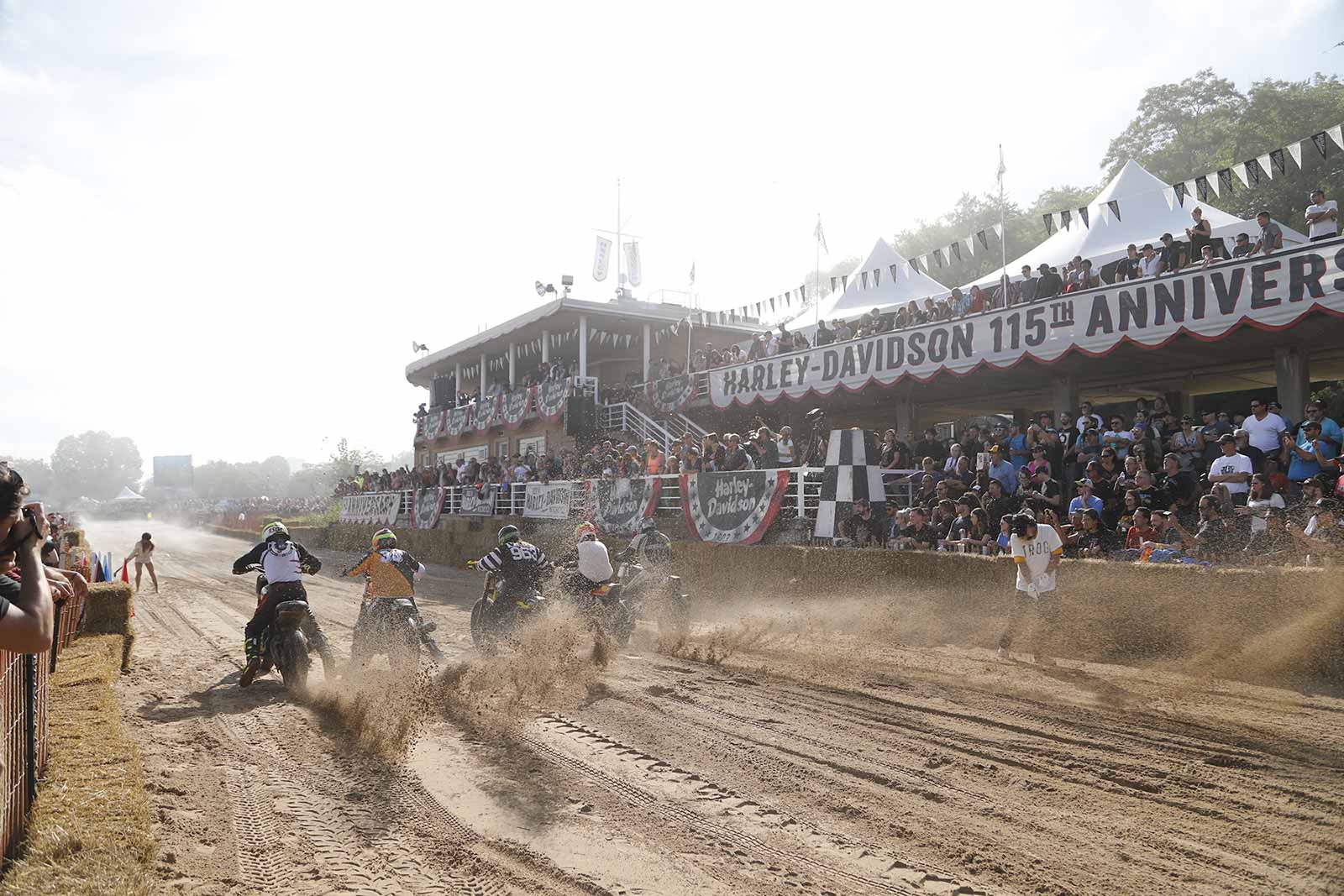 Bradford Beach Brawl starting line