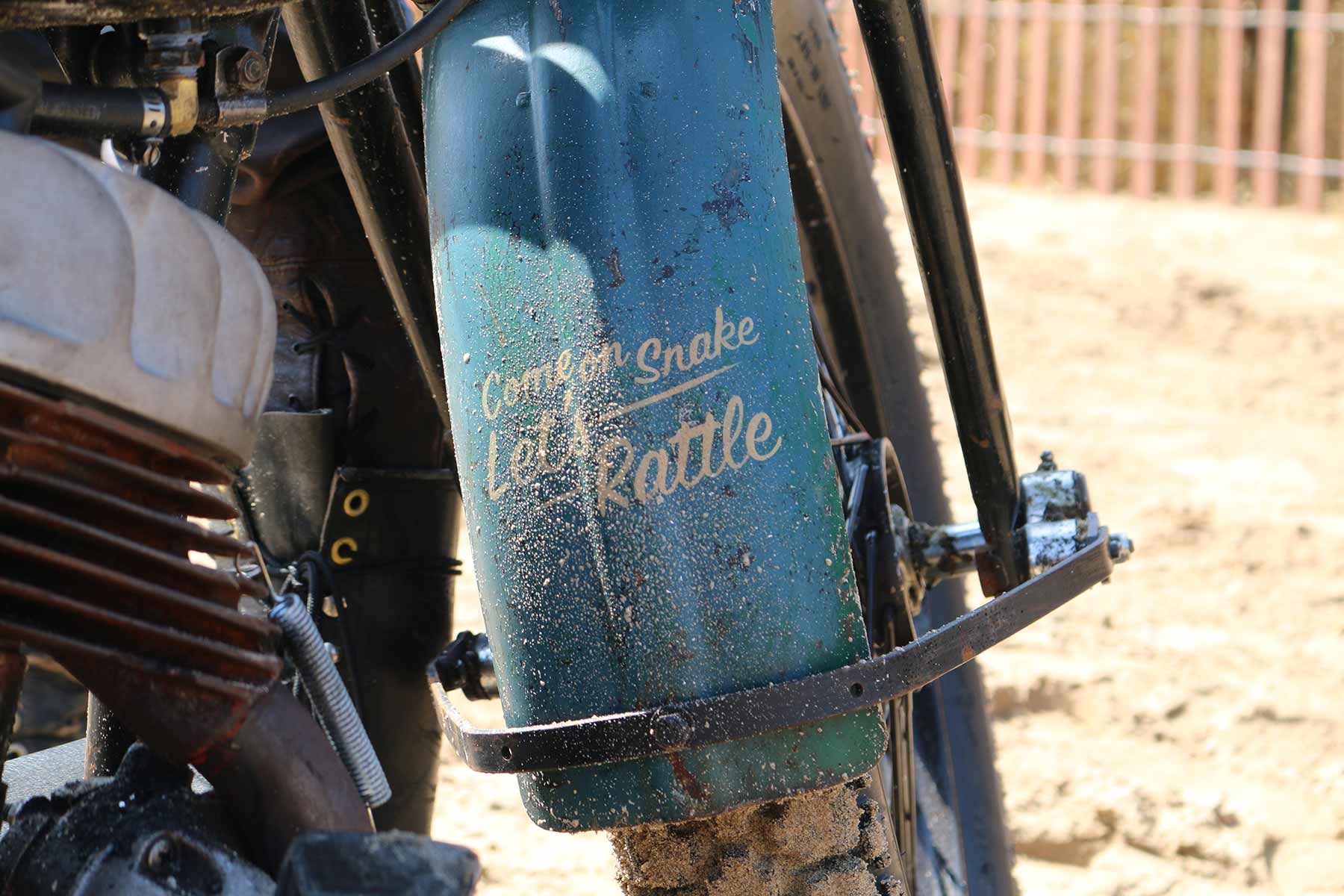 Front wheel of Harley-Davidson