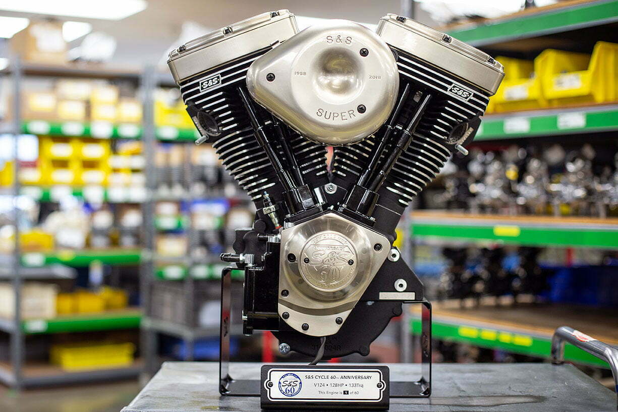 SS Cycle 60th anniversary motor