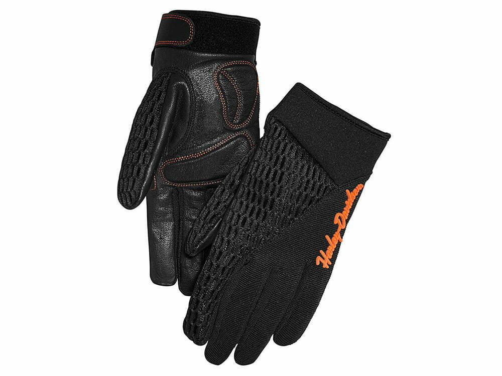 Harley-Davidson Women’s Osminda Mesh & Leather Gloves 