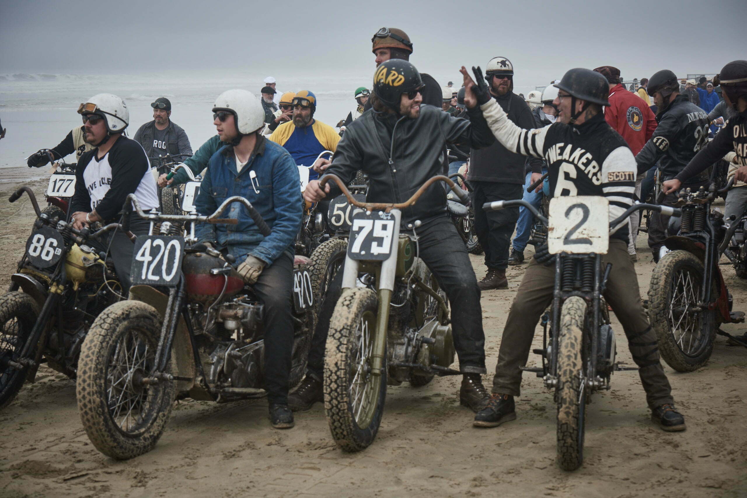 High Fives at The Race of Gentleman