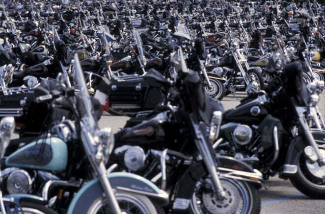 many harley-davidson motorcycles
