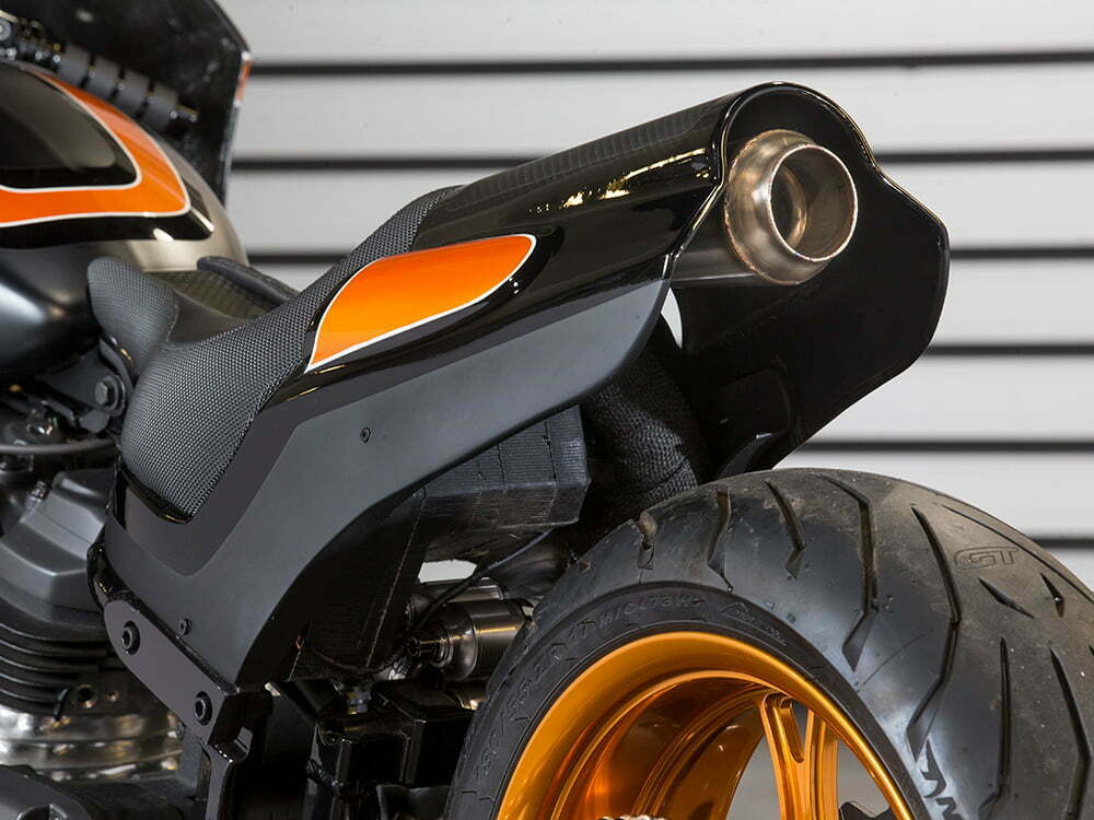motorcycle rear tailsection